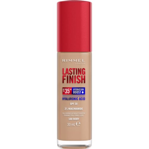 Rimmel London Clean Lasting Finish Foundation 100 Ivory – 3616304825057