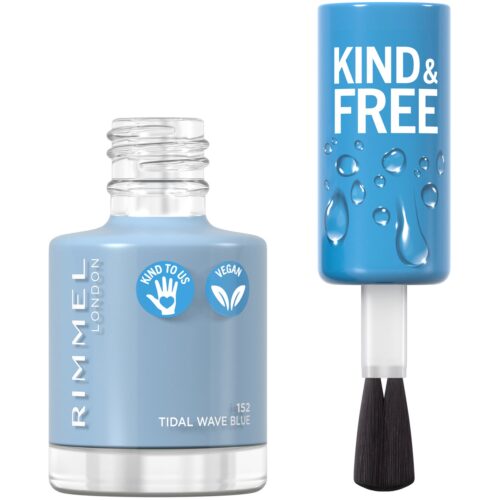 Rimmel London Kind & Free Clean Nail Polish 152 Pastel blue – 3616302990610