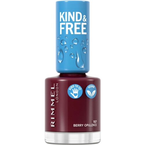 Rimmel London Kind & Free Clean Nail Polish 157 Berry – 3616302990634