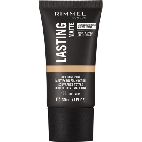 Rimmel London Lasting Matte Foundation 103 True Ivory – 3614227709737