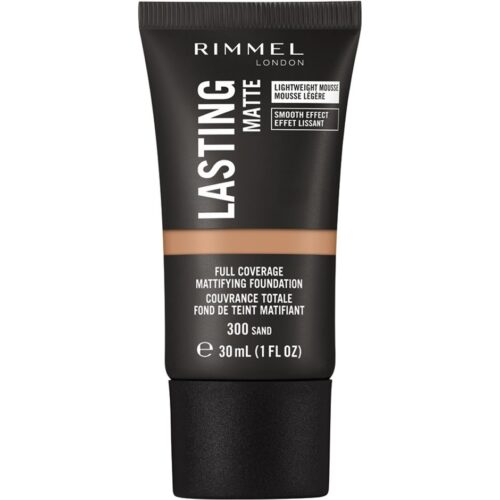 Rimmel London Lasting Matte Foundation 300 Sand – 3614228347563