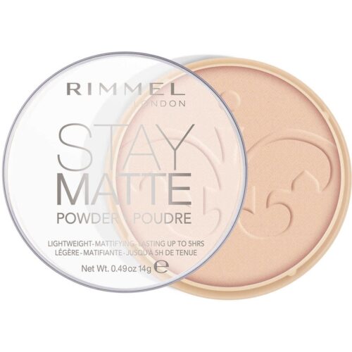 Rimmel London Stay Matte Pressed Powder 003 Peach Glow – 14 g – 3607345064529