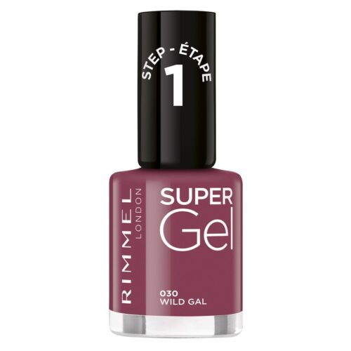 Rimmel London Super Gel Nail Polish 030 Wild Gal 12ml – 0000030122932