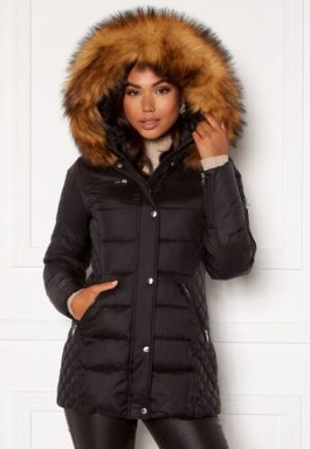ROCKANDBLUE Beam Mid Coat Black/Beige 38 – 7325720056827
