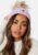 ROCKANDBLUE Pom Pom Hat Purple/Grey Onesize – 7325720807818