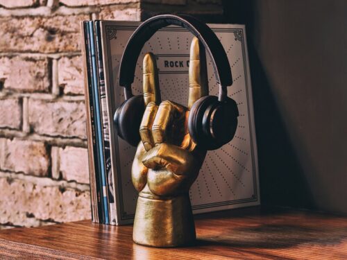 Rock On hodetelefonholder – 5060146593977