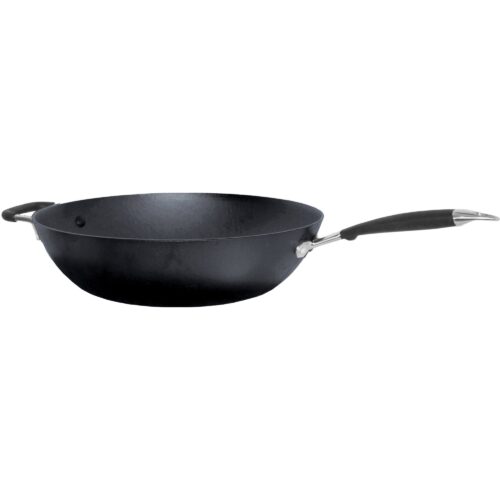 Ronneby Bruk Lett Støpejern Wokpanne 30cm – 7331059109080