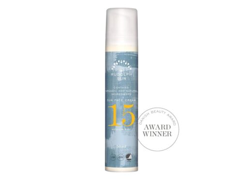 Rudolph Care Sun Face Cream SPF15 Økologisk solkrem til ansikt 50 ml – 50 ml – 5710111000701