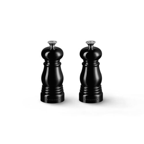 Salt og Pepperkvern Sett Svart 12,5 cm – 0630870165587