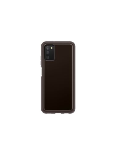 Samsung Galaxy A03s Soft Clear Cover – Black – 8806092752993