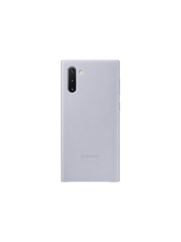 Samsung Galaxy Note 10 | Leather Cover – Grey – 8806090027727