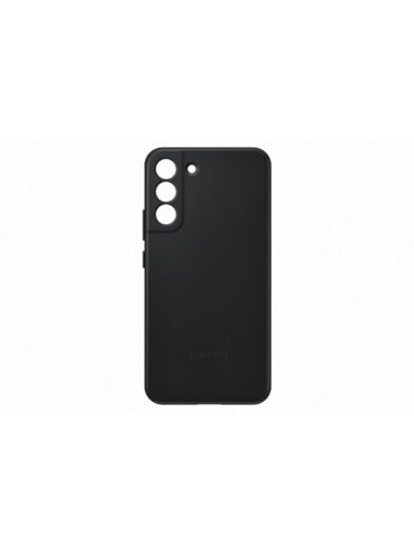 Samsung Galaxy S22 Plus Leather Cover – Black – 8806092985179