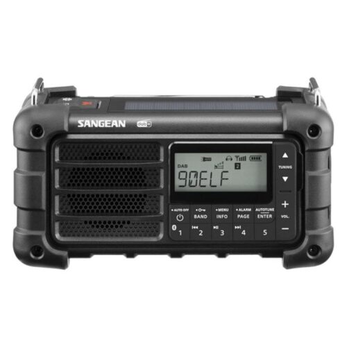 Sangean MMR-99 DAB+ Dynamoradio med solcelle – 4711317996721