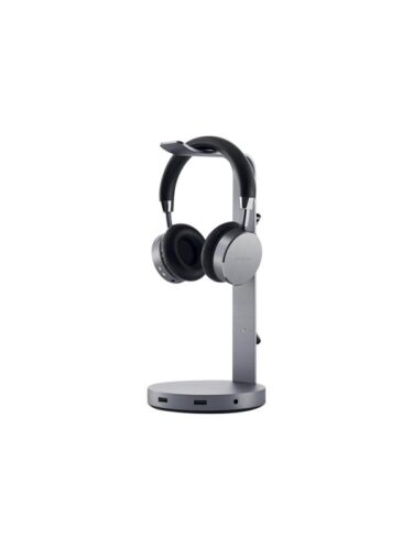 Satechi Aluminum Headphone Stand with built in USB Hub – 0879961008956