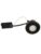 Scan Products Luna quick install 230v dimmable flicker free gu10 5w 2700k 370lm ip44 matt black round – 5713080100151