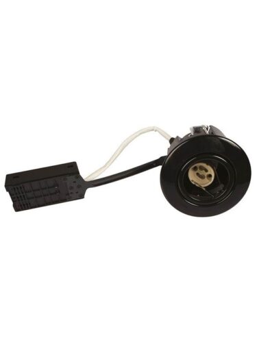 Scan Products Luna quick install 230v gu10 ip44 ss316 black round – 5713080100731
