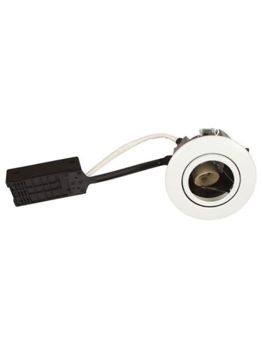 Scan Products Luna quick install 230v gu10 ip44 ss316 white round – 5713080100717
