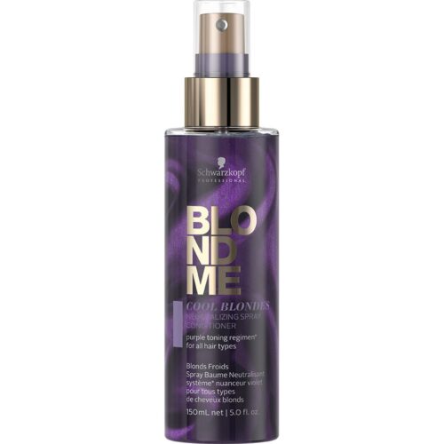 Schwarzkopf Professional Blondme Cool Blondes Neutralizing Spray Conditioner – 150 ml – 4045787640199