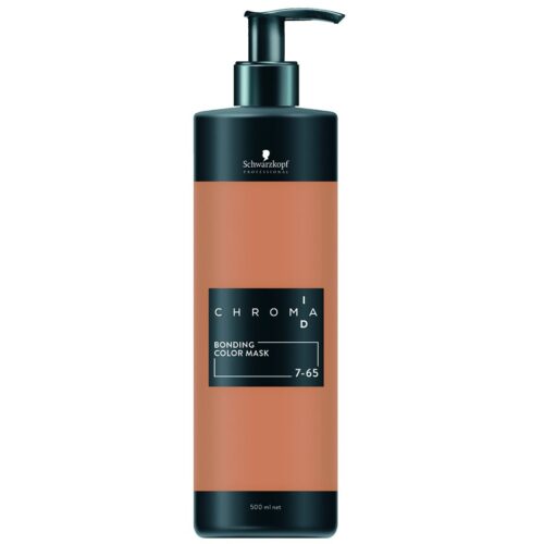Schwarzkopf Professional Chroma ID Bonding Color Mask 7-65 Medium Blonde Chocolate Gold – 500 ml – 4045787532258
