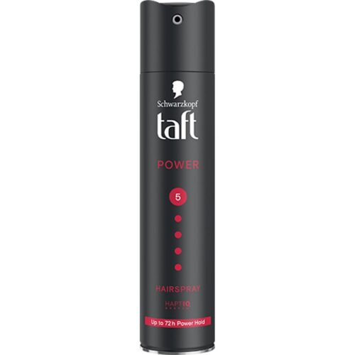 Schwarzkopf Taft Hair Hairspray Power Caffeine  Hold Level 5  250 ml – 7332531117500