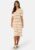 SELECTED FEMME Alby SS Long Knit Dress Birch Stripes:PAPAYA XS – 5715419177827