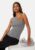 SELECTED FEMME Lura Lurex One Shoulder Knit Top Medium Grey Melange XL – 5715503579162