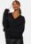 SELECTED FEMME Maline LS Knit V-Neck Black XS – 5715427354159