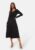 SELECTED FEMME Rue LS Midi Glitter Dress Black S – 5715429174786