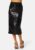 SELECTED FEMME Sandy Midi Skirt Black XS – 5715322330845