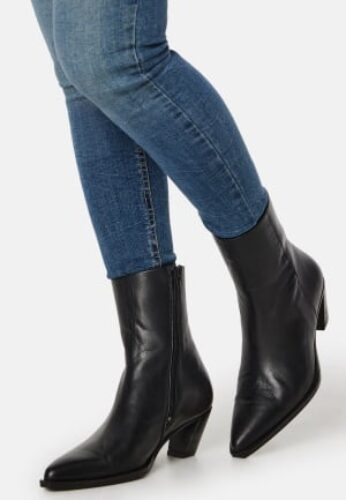SELECTED FEMME StellaLeather Boot Black 39 – 5715320441888