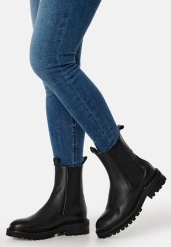 SELECTED FEMME Vilma Leather Chelsea Boot Black 41 – 5715434979215