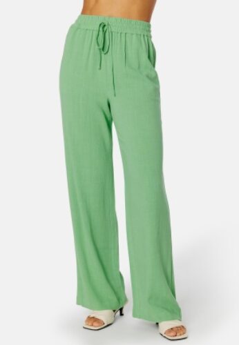 SELECTED FEMME Viva-Gulia Long Linen Pant Absinthe Green 36 – 5715364073717