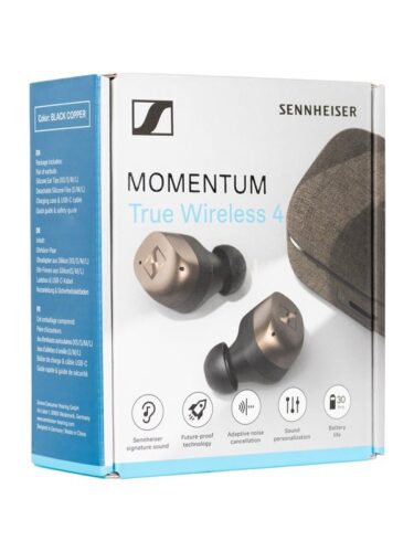 Sennheiser MOMENTUM True Wireless 4 – true wireless earphones with mic – 4260752332422