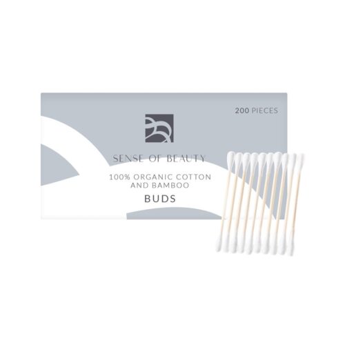 Sense Of Beauty 100% Organic Cotton And Bamboo Buds 200 pcs – 7330744271033