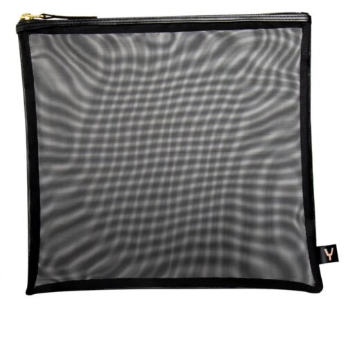 Sense of Youty Mesh Beauty Bag Black Large Large – 7330744279572