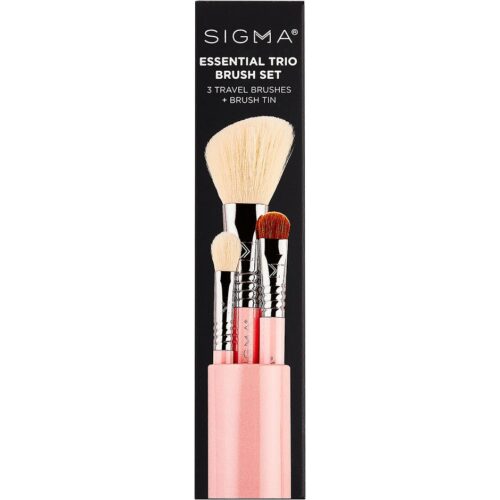 Sigma Beauty Essential Trio Brush Set – Pink – 0811425031773