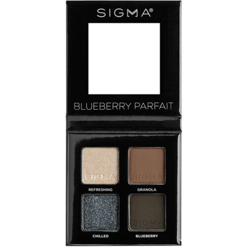 Sigma Beauty Eyeshadow Quad Blueberry Parfait – 4 g – 0811425036211