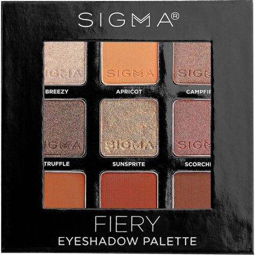Sigma Beauty Fiery Eyeshadow Palette – 0811425032558