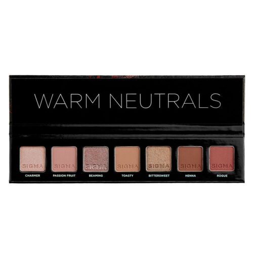 Sigma Beauty Warm Neutrals Eyeshadow Palette – 0811425033630