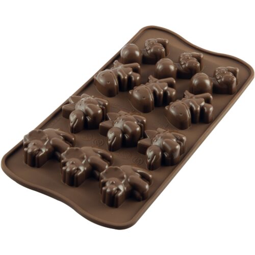 Silikomart Easy Choc Konfektform silikon, Dino – 8051085022526