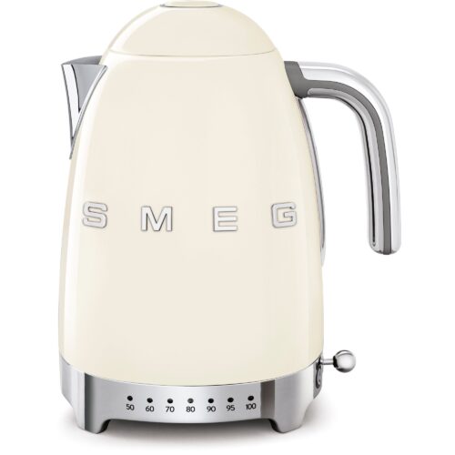 Smeg Vannkoker 1,7 l Justerbar Temperatur Creme – 8017709231378