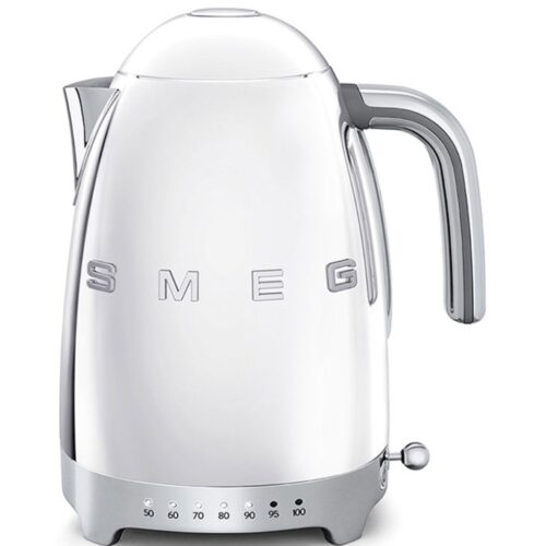 Smeg Vannkoker 1,7 l Justerbar Temperatur Krom – 8017709231743