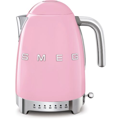 Smeg Vannkoker 1,7 l Justerbar Temperatur Rosa – 8017709231606