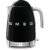 Smeg Vannkoker 1,7 l Justerbar Temperatur Svart – 8017709231309
