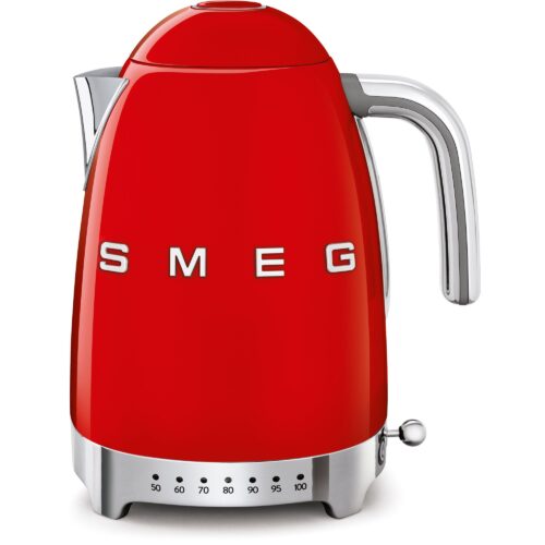 Smeg Vannkoker med Justerbar Temperatur rød – 8017709231675