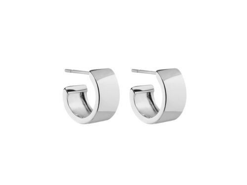 Snö of Sweden Carrie Small Ring Ear Plain Silver Silver – 7323160767129