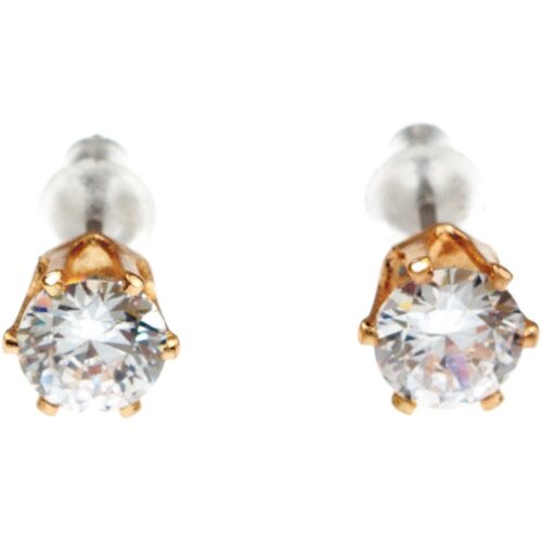 Snö of Sweden Lady Small Ear Gold/Clear – 7323160767402