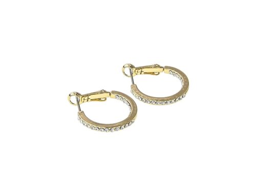 Snö of Sweden Story Small Ring Ear Gold/Clear Gold/Clear – 7323160767853