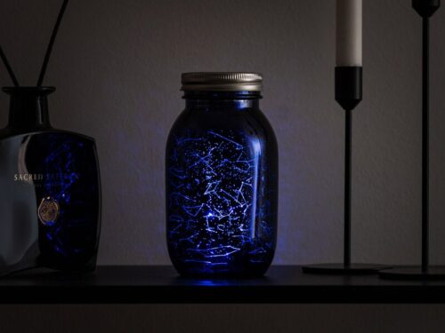 Solcellelampe med stjernehimmel – 5056004336107