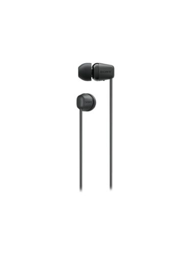 Sony WI-C100 – earphones with mic – Black – 4548736133846